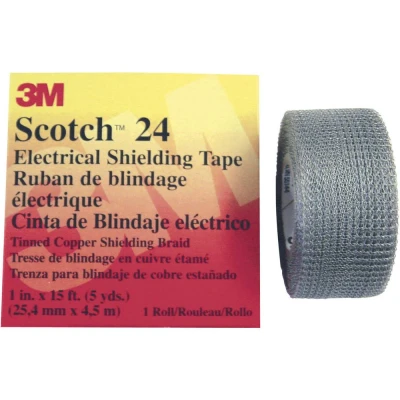 Immagine di 3M SCOTCH24 25X4.5 Nastro di schermatura Scotch® 24 Argento (L x L) 4.5 m 25 mm 1 pz.