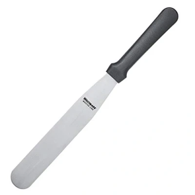 Immagine di Westmark Paletta da pasticcere professionale, Dritta, Flessibile, Dimensioni lama: 3 x 18 cm, Lunghezza: 30 Acciaio inox/Plastica, Master Line, Nero/Argento, 31212270