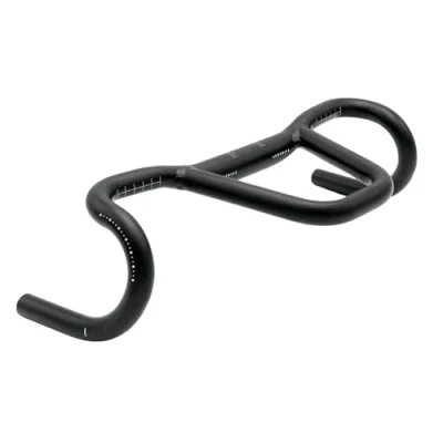Immagine di REDSHIFT Kitchen Sink Low Flare Handlebar with Loop for Road, Gravel, Touring, and Commuter Bikes, Aluminum Drop Bar, 31.8mm Clamp, 20mm of Rise, 44cm Width