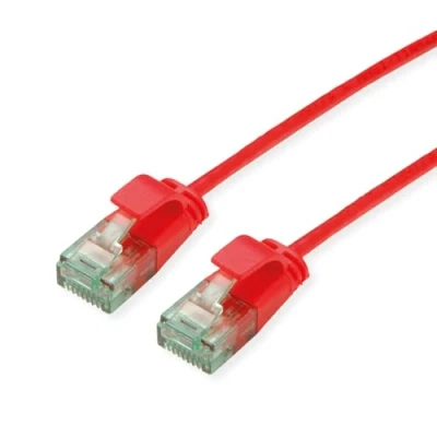 Immagine di Roline Cavo patch UTP DataCentre Cat.6A (Classe EA), sottile (UTP, CAT6a, 1 m), di rete