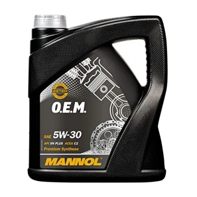 Immagine di MANNOL 7709 O.E.M. 5 W 30 API SM/CF for Toyota Lexus olio motore, 4 litri