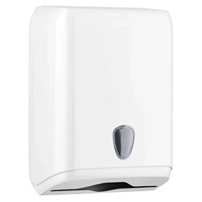 Immagine di Dispenser carta asciugamani in fogli intercalati a C/V/Z Mar Plast Art. 592 Bianco ABS