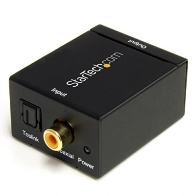Immagine di STARTECH CONVERTITORE TOSLINK A RCA