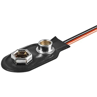Immagine di Opitec Cavo per batteria, 9 V, colore: Nero
