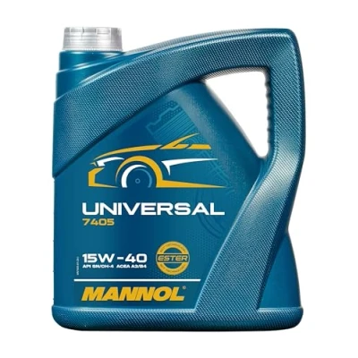 Immagine di MANNOL Universal 15 W 40 Olio motore API SG/CD, 4 litri