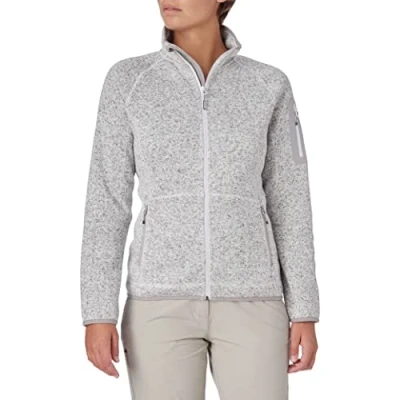 Immagine di McKINLEY Skeena, Giacca di Pile Donna, Melange/Bianco, Taglia 44