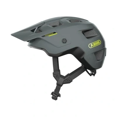 Immagine di Abus, casco da MTB ABUS MoDrop, bici robusto con buona ventilazione per mountain bike, vestibilità individuale, unisex, grigio, taglia L