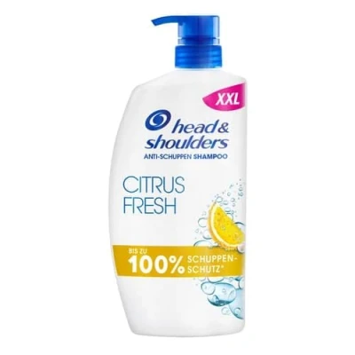 Immagine di Head &amp; Shoulders Citrus Fresh Shampoo anti forfora per capelli grassi, 800 ml, erogatore di pompa, fino al 100% protezione dalla forfora, clinicamente testato, sensazione freschezza pulita con