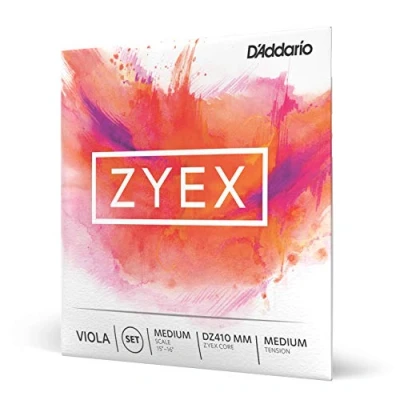 Immagine di Set di corde D&#039;Addario Zyex per viola, Medium Scale, tensione media