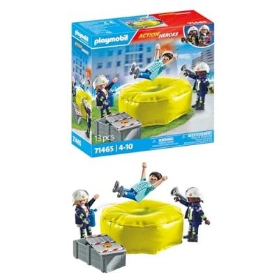 Immagine di Playmobil ® ACT!ON HEROES Vigili del fuoco con cuscino daria 71465