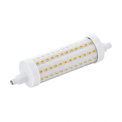 Immagine di Eglo LED R7S dimmerabile, lampadina ad asta con illuminazione a 360, 12,5 Watt (equivalente 100 Watt), 1521 Lumen, lampada pannocchia illumite bianco caldo, 2700k, Ø 2,9 cm, 11,8 110164