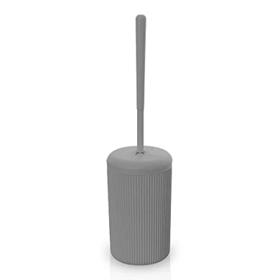 Immagine di Inbagno Scopino per WC colorato Grigio, in plastica, Linea Ring
