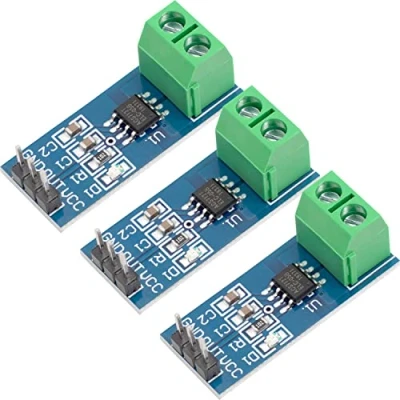 Immagine di AZDelivery 3 x ACS712 20A Ampere Sensore di Corrente Gamma compatibile con Arduino incluso un E Book!