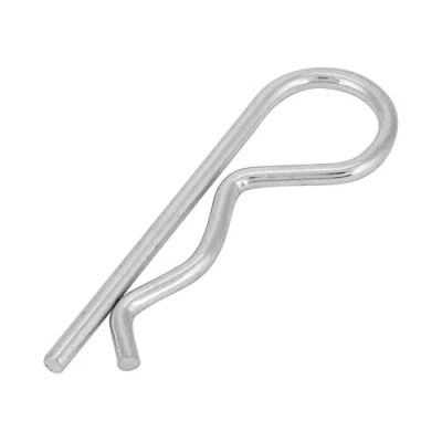 Immagine di Oumefar Coppiglia, Tipo B Cotter Pin Clip Coppiglia 10 pz/set Fermo Coppiglie Assortimento Kit Molla Tornante Ferramenta R a forma di per Idraulico(3 * 60mm (10pcs))