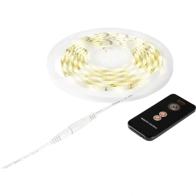 Immagine di Sygonix Flex Stripe SY 5224782 Kit base striscia LED con spina 230 V 3 m Bianco caldo 1 pz.