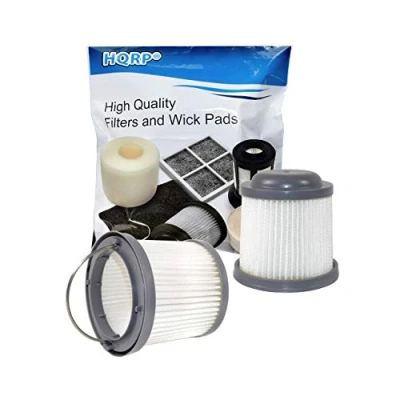 Immagine di HQRP 2 pacco Filtro compatibile con Black &amp; Decker DUSTBUSTER VF90 / 90552433 N566707 per PV1225N PVF110 PHV1210 PHV1810 PV1020L PV1420L PV1820L PV1825N PV9625N PV1200AV PD11420L Aspirapolvere