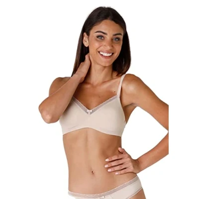Immagine di Lovable MY Daily Comfort Reggiseno a triangolo, Donna, Taglia: 80D, Skin