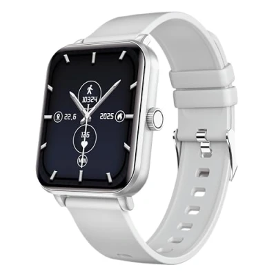 Immagine di smartwatch myPhone Watch Classic 2 Silver grande batteria da 260 mAh, durata della di una settimana, chiamate Bluetooth, schermo 1,85 pollici, robustezza IP65, diverse modalità