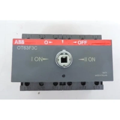 Immagine di ABB OT63F3C SEZIONATORE 3P COMMUTATORE 63A