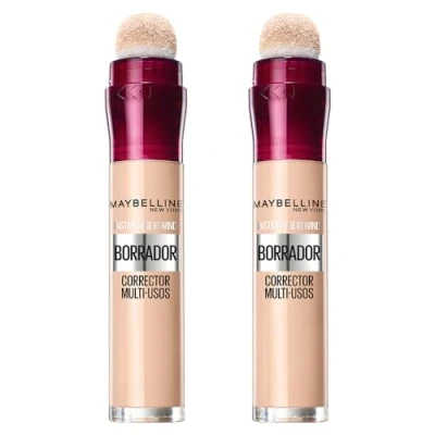 Immagine di Maybelline New York, correttore multiuso con copertura modulabile, confezione da 2, 6 + ml
