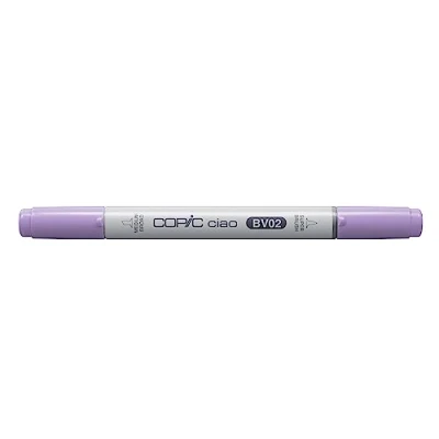 Immagine di Copic Ciao Pennarello Grafico con Doppia Punta, 11 g , Viola (Prune), 12 x 150 mm