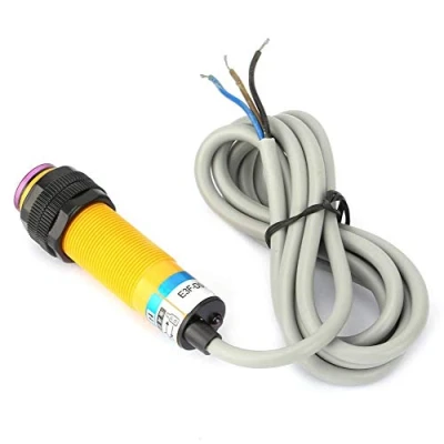 Immagine di Sensore di prossimità fotoelettrico, distanza 10 cm NPN normalmente aperto a riflessione diffusa E3F DS10P1 DC6 36V