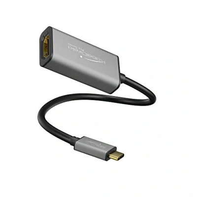 Immagine di KabelDirekt USB tipo C per adattatore HDMI 0,15m (risoluzioni fino a 4K/60 Hz, 3.1 e Thunderbolt 3, MacBook PRO 2016/2017, 12“ altri apparecchi) Series