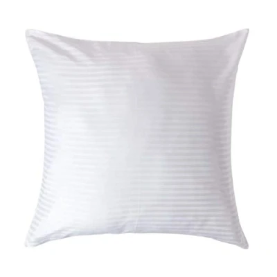 Immagine di Homescapes Federa per cuscino da 80 x cm, colore bianco, 100% cotone egiziano a 130 fili, 330 TC con chiusura lampo