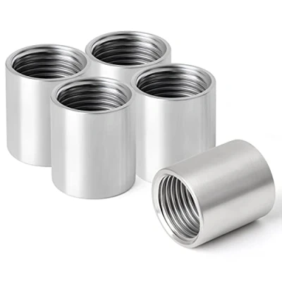 Immagine di ERGAOBOY 2 connettori diritti in acciaio inossidabile 304, raccordi per tubi da 1/4 &quot;femmina a 1/4&quot; femmina