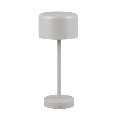 Immagine di Reality LED Lampada da tavolo senza fili Jeff R59151177, Metal Ultimate Grey, incl. 1,5 Watt, 4x Touch