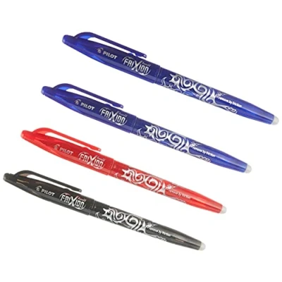 Immagine di PILOT Frixion Ball Penna cancellabile, 4 pezzi, multicolore