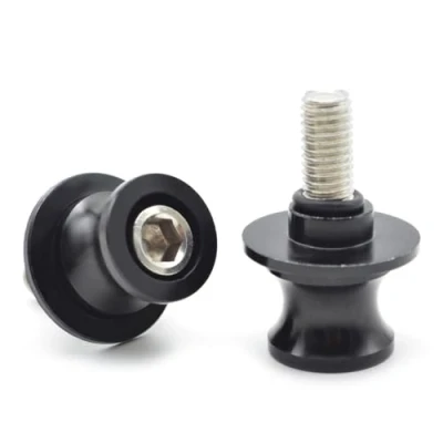 Immagine di 2pcs Nottolini M8*1,5 Universale Forcellone Appoggi per Z900 Z800 Z650 Z1000 Z1000sx/ S1000RR S1000R S1000XR/ CBR250R CBR600RR CBR900RR/ 749/S 999/R/S (Nero)