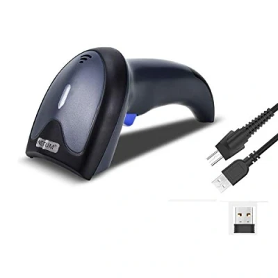 Immagine di W8 X Lettore Codici a Barre 2D (2,4 G wireless e Bluetooth cavo USB) Barcode Scanner con QR PDF417 DataMatrix Maxicode per telefoni cellulari, Android,iOS,ipad,PC,Windows,MAC OS.