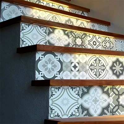 Immagine di Ambiance col stairs ROS A919_30x105x2 Live Adesivi piastrelle Scale