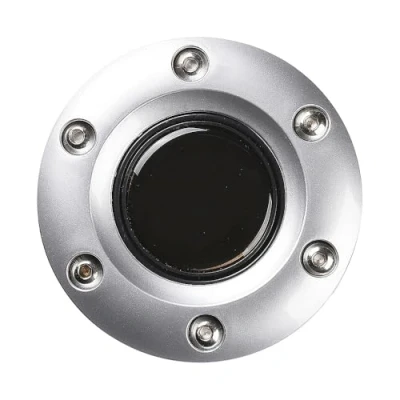 Immagine di Jscarlife Pulsante clacson per volante, universale, modificato, la maggior parte delle auto (argento)