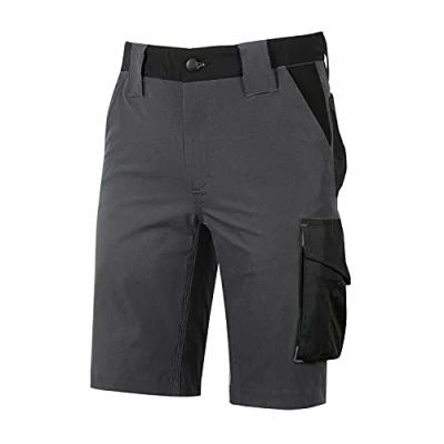 Immagine di U Power Mercury, Pantaloncini Cargo Estivi da Uomo, Mezzi Pantaloni Slim_Fit, Grandi Tasche Multiple, Tessuto Elasticizzato (DEEP BLUEE XL)