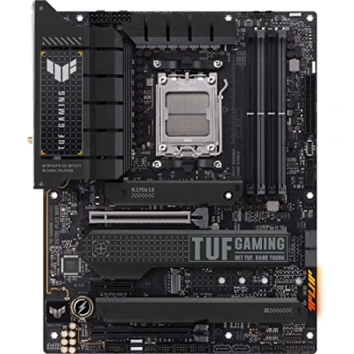 Immagine di ASUS TUF Gaming X670E PLUS WiFi 6E Socket AM5 (LGA 1718) Ryzen 7000 ATX Motherboard (16 livelli di potenza, PCIe® 5.0, memoria DDR5, quattro slot M.2, 2.5 GB LAN, USB 4, Aura RGB L, not