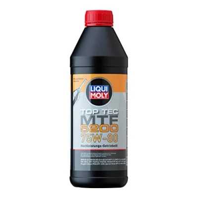 Immagine di Liqui Moly 20845 Olio di Trasmissione, Top Tec, MTF, 5200, 75W 80, 1 L