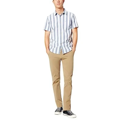 Immagine di Dockers Smart 360 Flex Alpha Skinny, Pantaloni, Uomo, New British Khaki, 33W / 36L