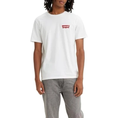 Immagine di Levi&#039;s Crewneck Graphic 2 PACK Tshirt basic, Uomo, Taglia: XS, Bright white