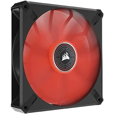 Immagine di CORSAIR ML ELITE Series, ML140 LED ELITE, 140mm Magnetic Levitation Red Fan with AirGuide, Single Pack