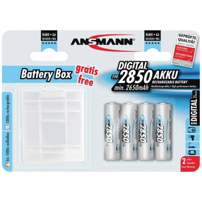 Immagine di Ansmann Batteria ricaricabile Stilo (AA) NiMH 2850 mAh 1.2 V 1 KIT