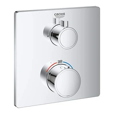 Immagine di GROHE GRO 24078000 Miscelatore Termostatico a 1 Via, Cromo