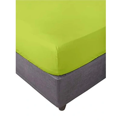 Immagine di Miracle Home, Elastico, Anti Pelucchi Lenzuolo con Angoli Elasticizzati, Morbido e Confortevole, 50% Cotone Poliestere, Pistacchio. 180 x 200, Letto