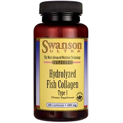 Immagine di Swanson Type I Hydrolyzed Marine Collagen 60 caps