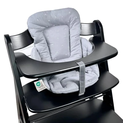 Immagine di LaLoona Cuscino Riduttore Seggiolone per hauck Alpha/Beta Pappa Bimbo in Cotone, OEKO TEX Standard 100, Lavabile Lavatrice (Decorato)