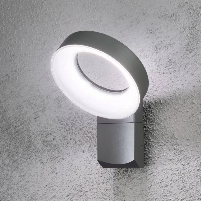 Immagine di Konstsmide Asti 7273 370 Lampada da parete per esterni a LED ERP: G (A G) (monocolore) 18 W Antracite