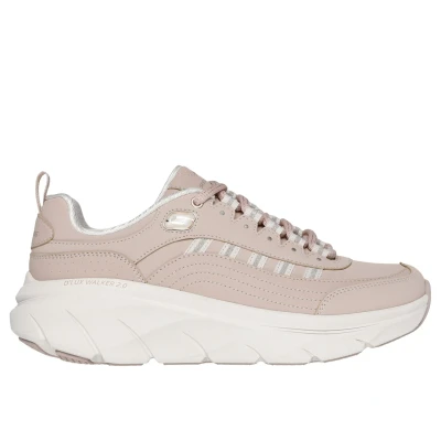 Immagine di Skechers D&#039;lux Walker 2.0 Golden Step, Scarpe da Ginnastica Donna, Tortora, 38 EU