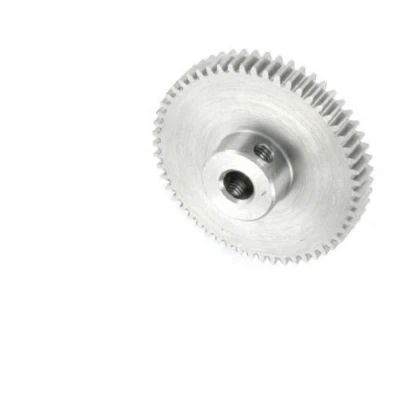 Immagine di Ingranaggio dentato cilindrico Acciaio Reely Tipo di modulo: 0.5 Ø foro: 4 mm Numero denti: 55