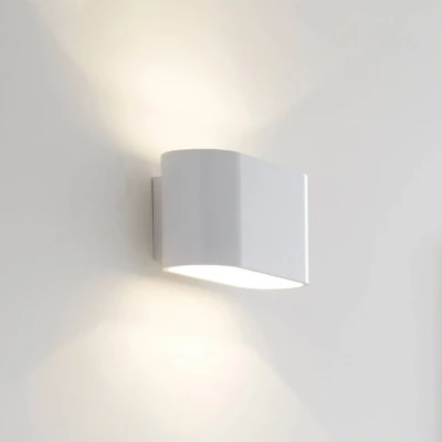 Immagine di Lucide Applique Xera, ovale, bianco